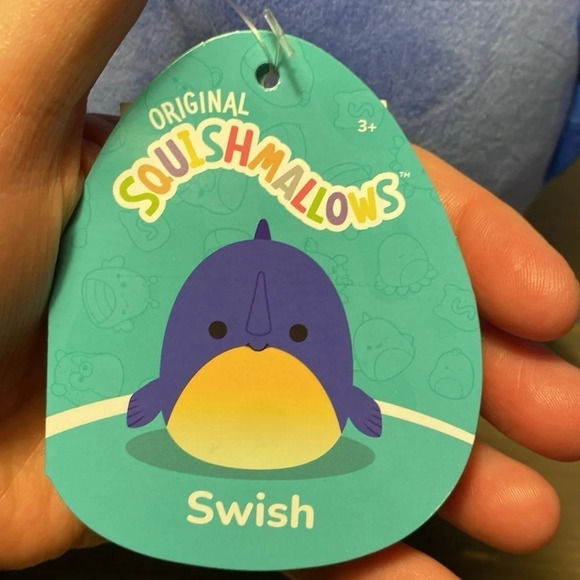 Squishmallow Swish the Swordfish. 8”​ - Picture 3 of 6